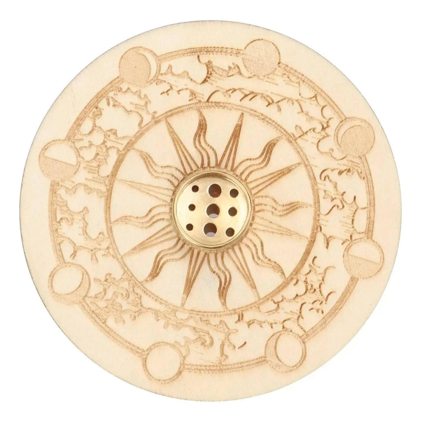 Porte-Encens en Bois Relaxant - ENCENSORIA