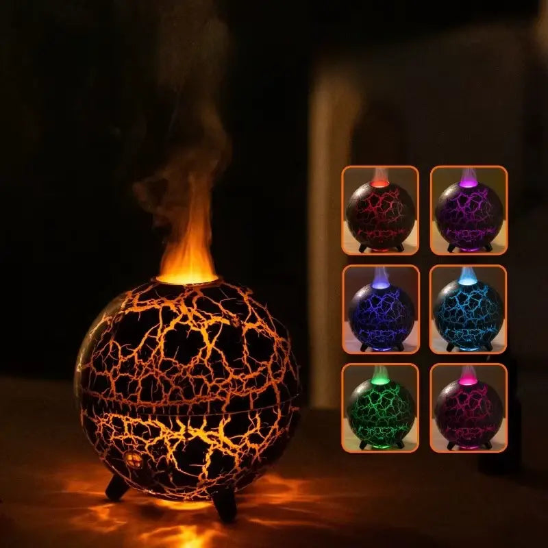 Diffuseur Boule Volcanique LED