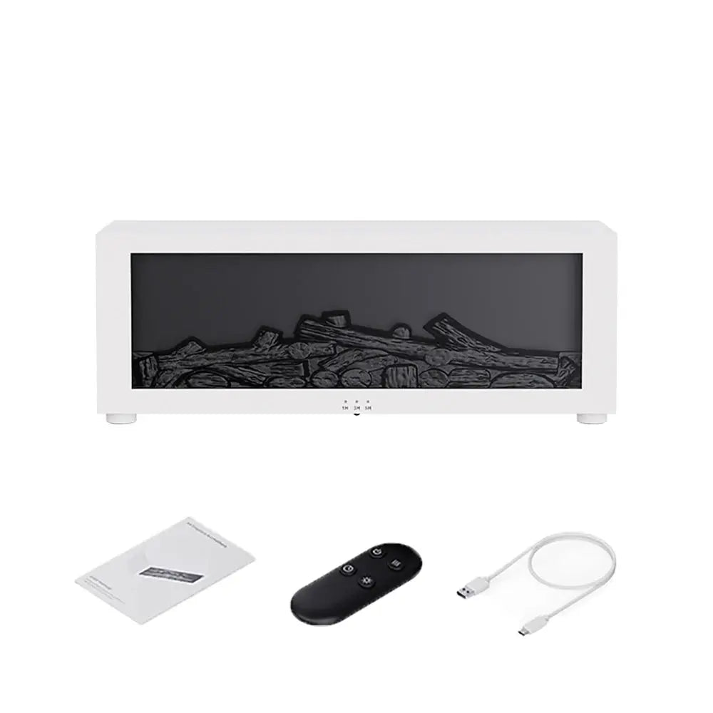 Diffuseur portable USB avec simulation de flamme