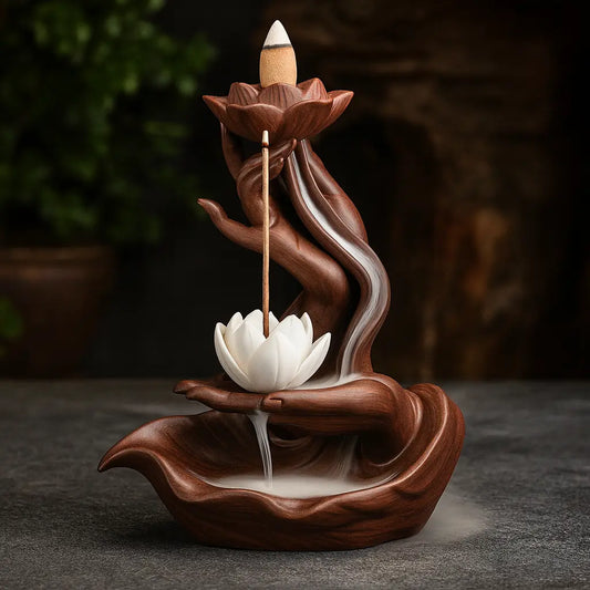 Fontaine d'encens Lotus  Zen