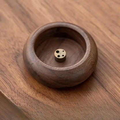 Porte-Encens Bois Artisanal
