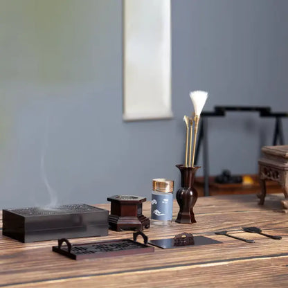 Accessoires pour rituels d’encens en cuivre massif