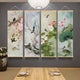 Affiche Japonaise – Estampe Traditionnelle Oiseaux et Fleurs