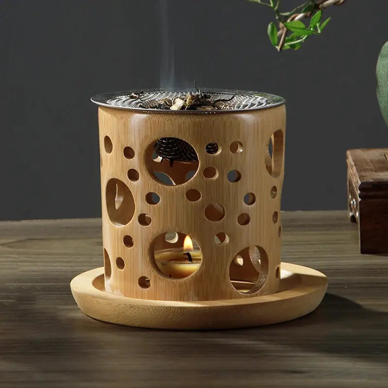 accessoire aromathérapie en bambou naturel