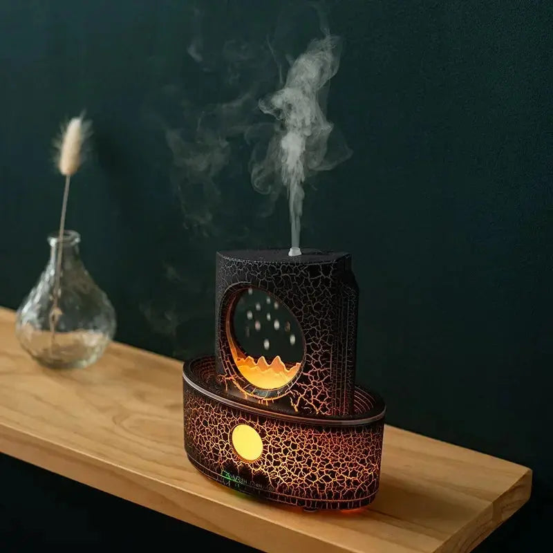 Appareil d’aromathérapie effet pluie pour maison zen