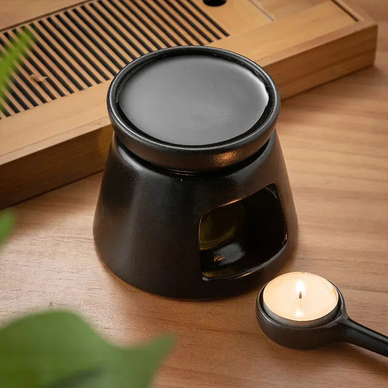 Brûle-parfum à bougie pour huiles essentielles