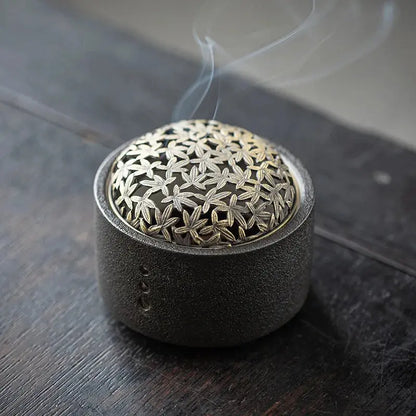 support encens blanc pour ambiance zen