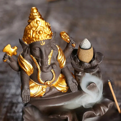 support encens spirituel ganesha prière