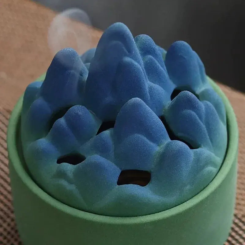 brûleur décoratif aux teintes douces