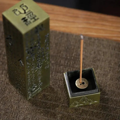 Brûleur d’encens vertical, idéal pour la méditation et la relaxation spirituelle