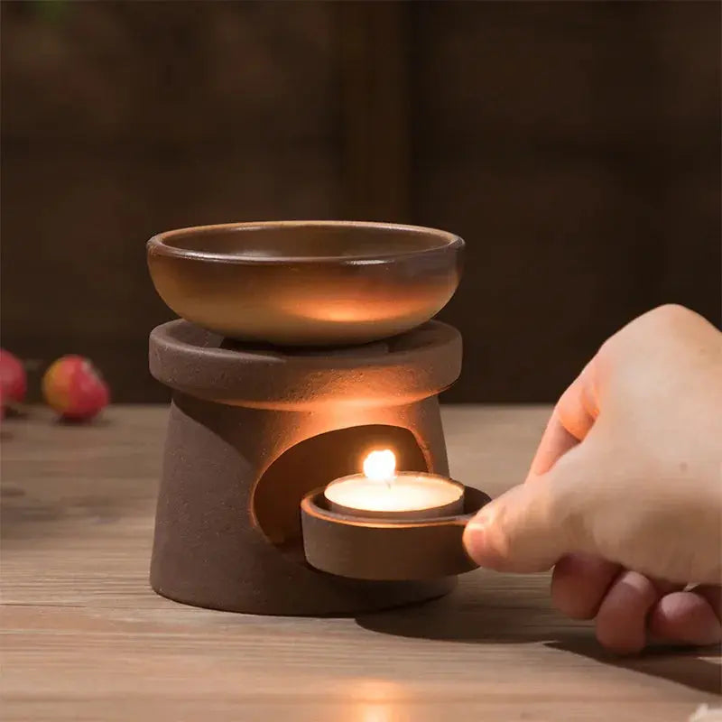 Brûleur 3-en-1 pour huiles et encens