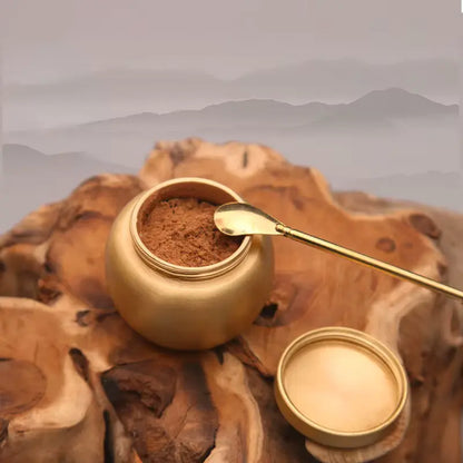 Boîte Poudre Encens Cuivre ENCENSORIA