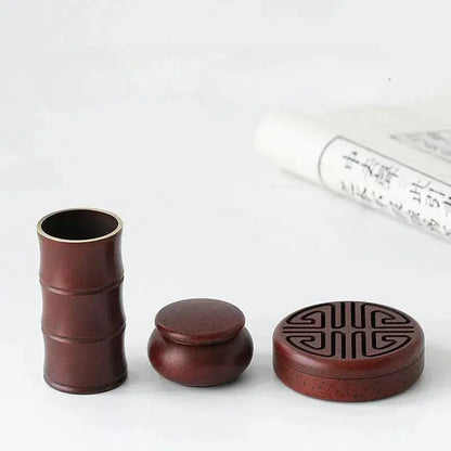 Coffret pour rituel d’encens en poudre et spirale