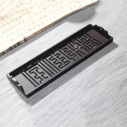 Coffret encens motif Ruyi et Hongyun
