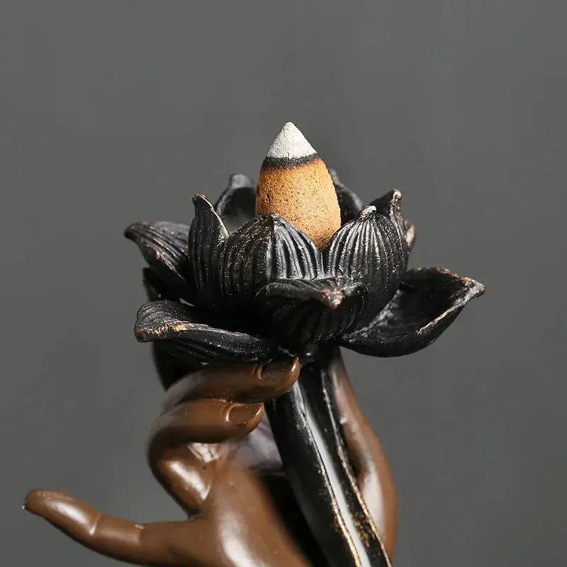 Objet décoratif pour rituels bouddhistes et zen