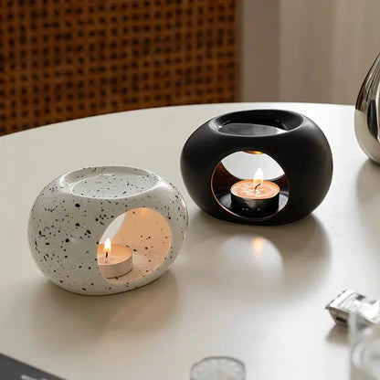 Diffuseur d’aromathérapie en céramique au design moderne et élégant