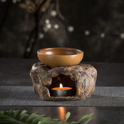 Diffuseur d’huiles essentielles en céramique japonaise rétro