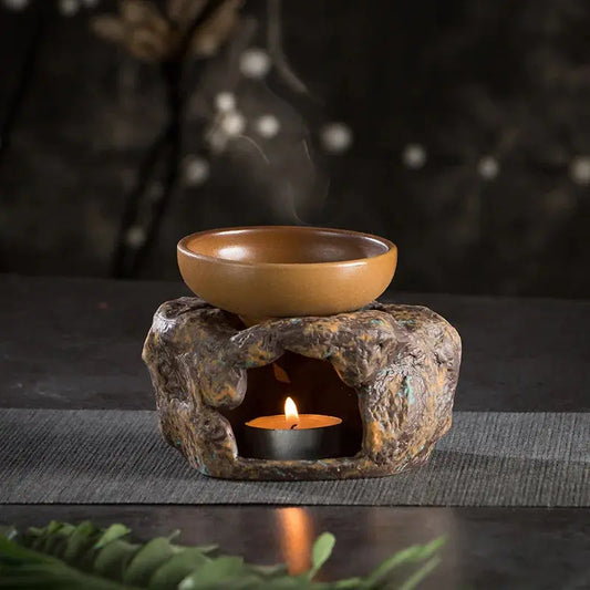 Diffuseur d’huiles essentielles en céramique japonaise rétro