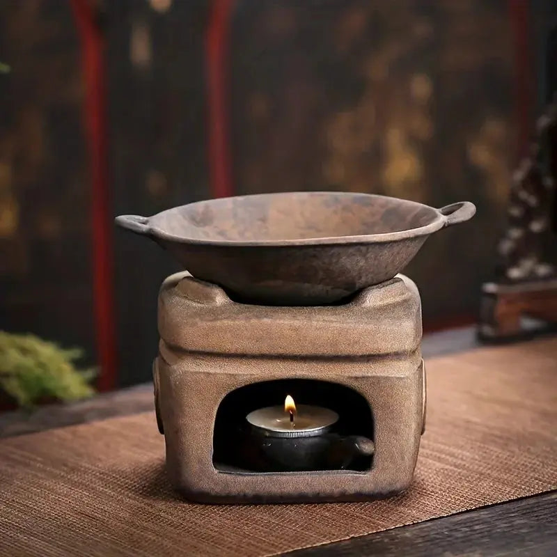 Diffuseur à chaleur douce artisanal en céramique.