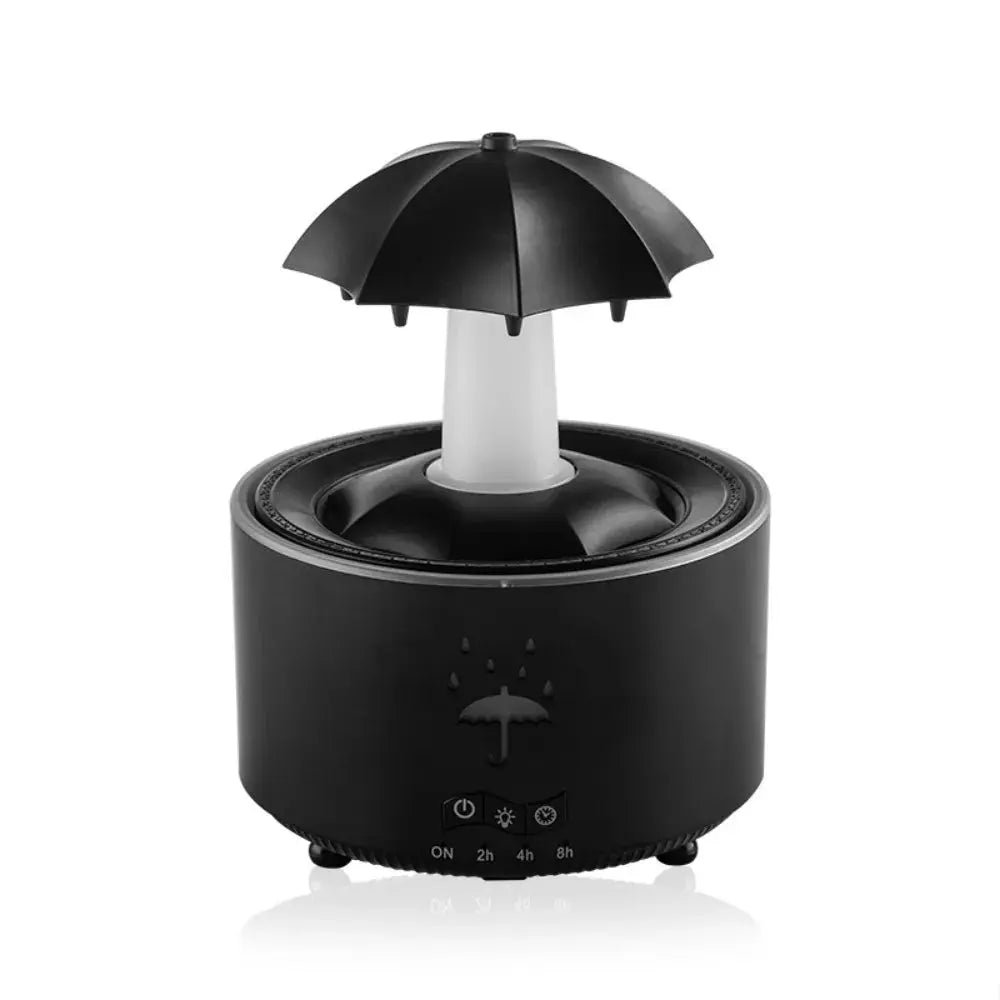  Diffuseur d'huile essentielle Pluie Relaxante avec télécommande pour un contrôle facile.