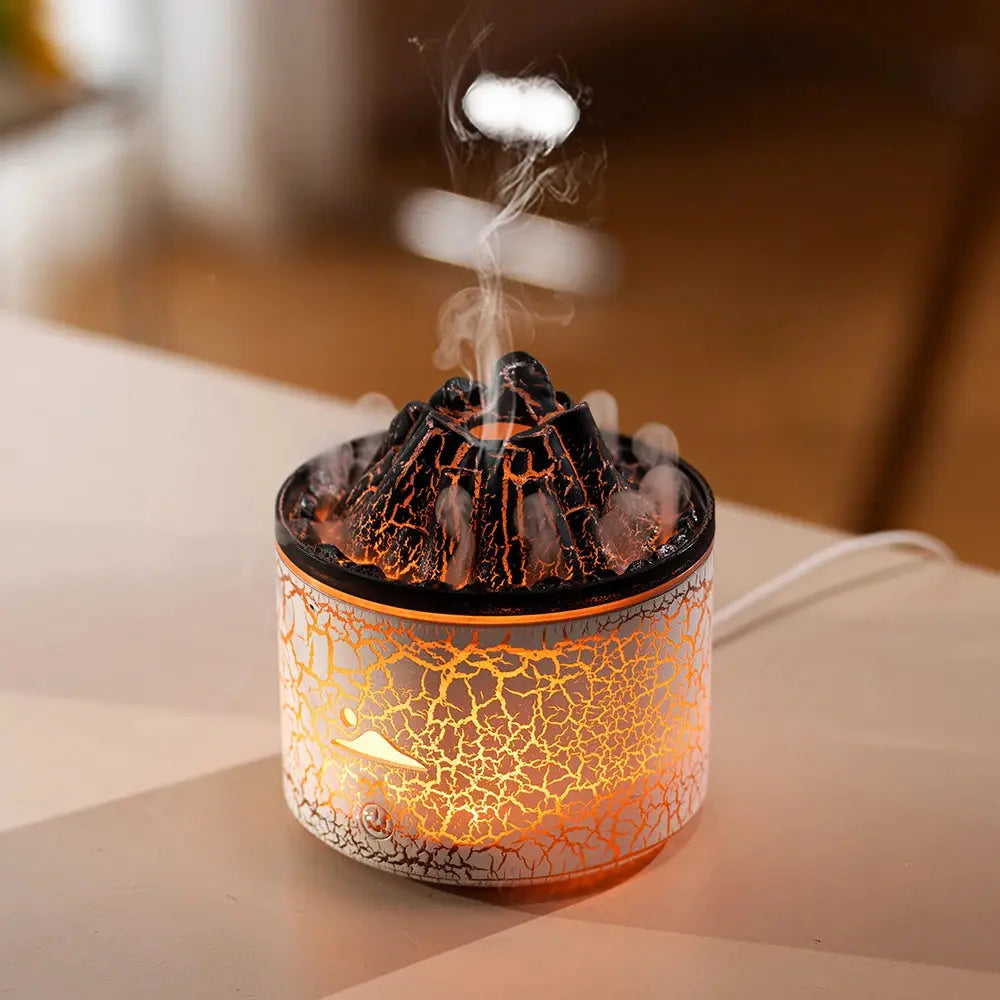 Diffuseur d’aromathérapie avec simulation de flamme