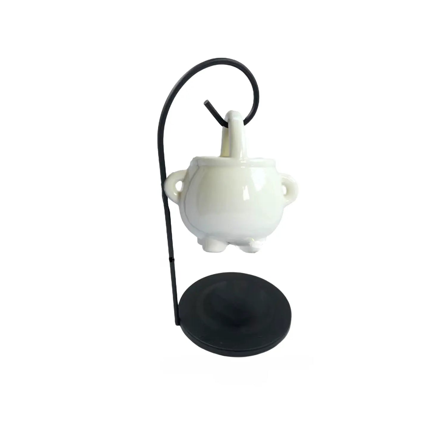 Diffuseur suspendu en céramique, parfait pour une décoration intérieure élégante chaudron