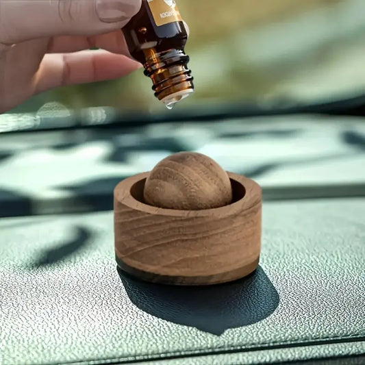 Diffuseur passif en bois naturel pour huiles essentielles, aromathérapie sans eau ni électricité