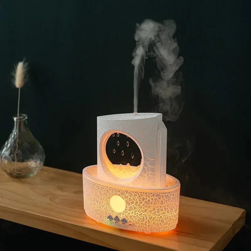 Diffuseur avec effet pluie pour ambiance relaxante