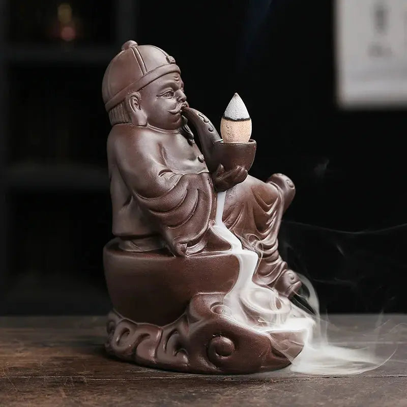 Fontaine encens figurative pour relaxation inspirée d’Asie