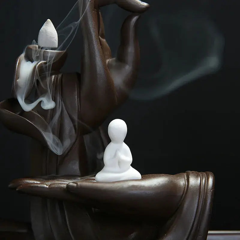 Encensoir zen lotus pour cônes backflow