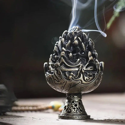 Encensoir traditionnel chinois inspiré de l’époque Han et Jin