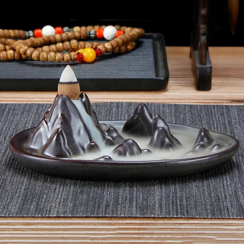  Encensoir reflux au design zen, parfait pour une ambiance apaisante