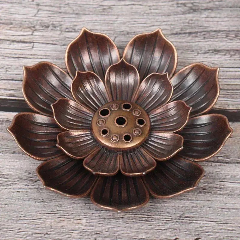  Encensoir traditionnel en bronze, parfait pour un espace de méditation