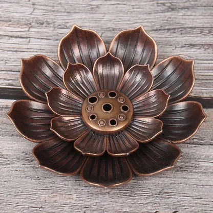  Encensoir traditionnel en bronze, parfait pour un espace de méditation
