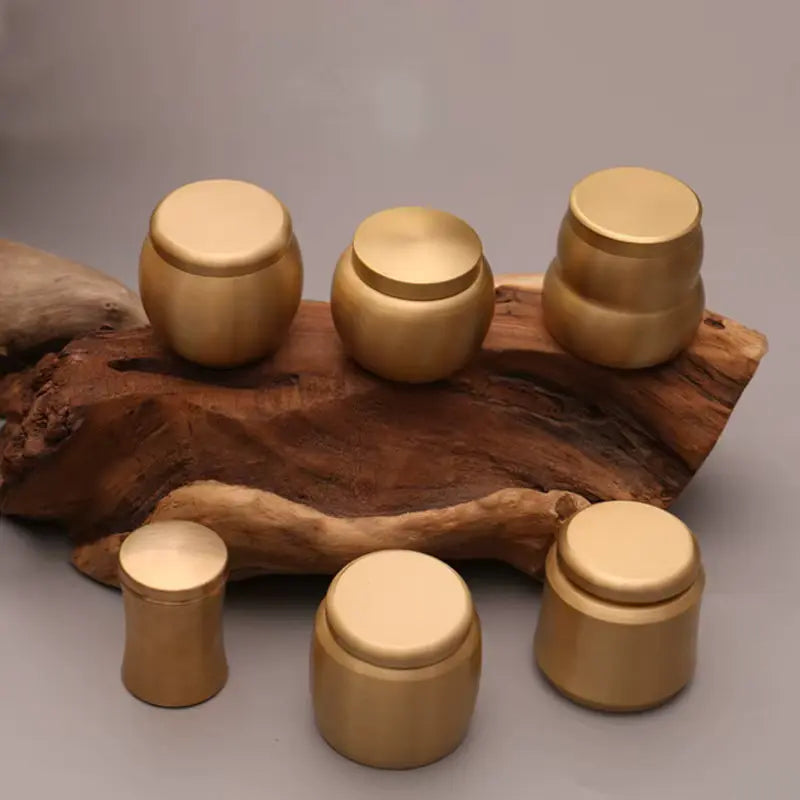 Boîte Poudre Encens Cuivre ENCENSORIA