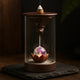 Fontaine d’Encens Dragon Feng Shui – Cascade LED Boule Cristal