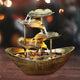 Mini Fontaine Zen d’Intérieur – Cascade Lotus USB