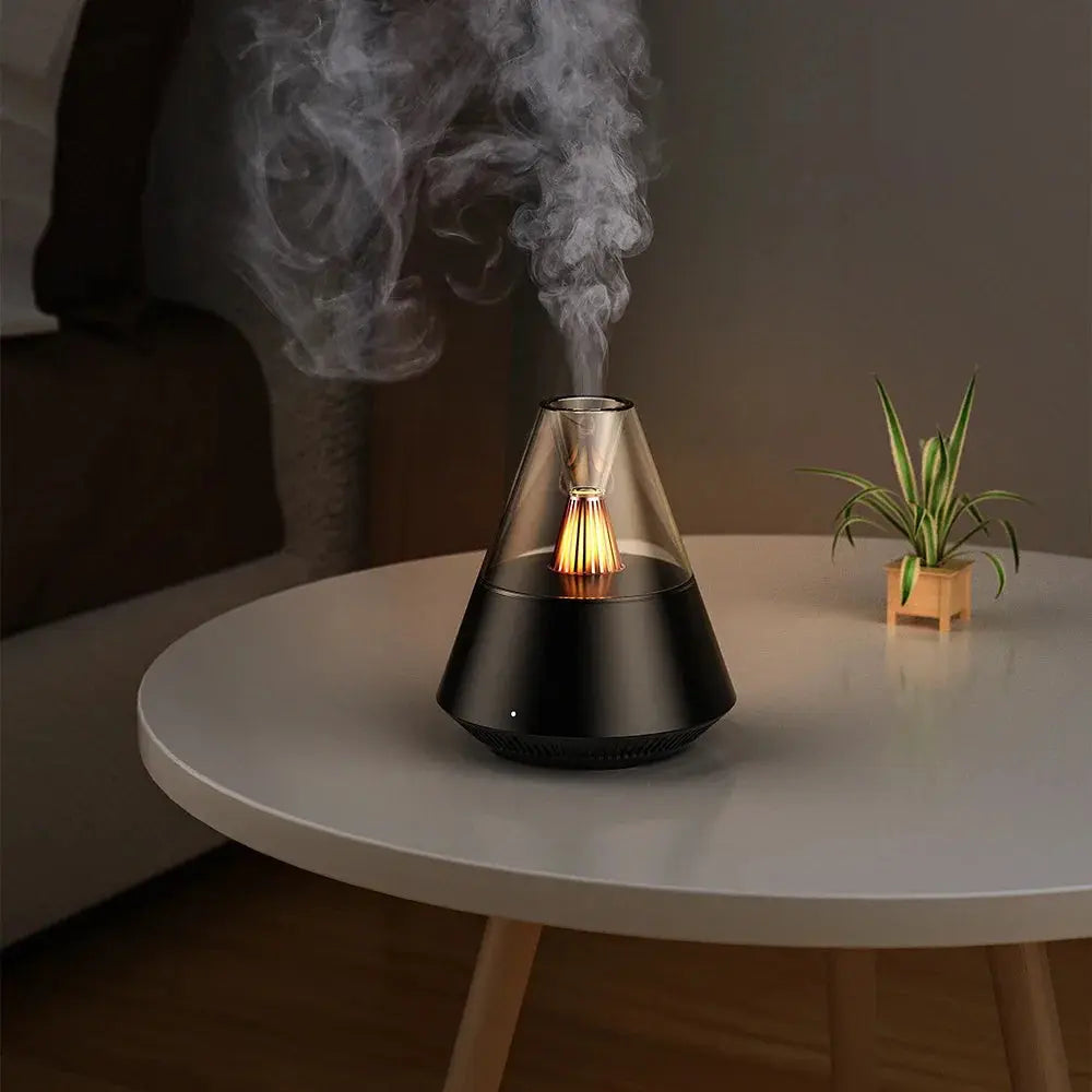 humidificateur ultrasonique effet feu