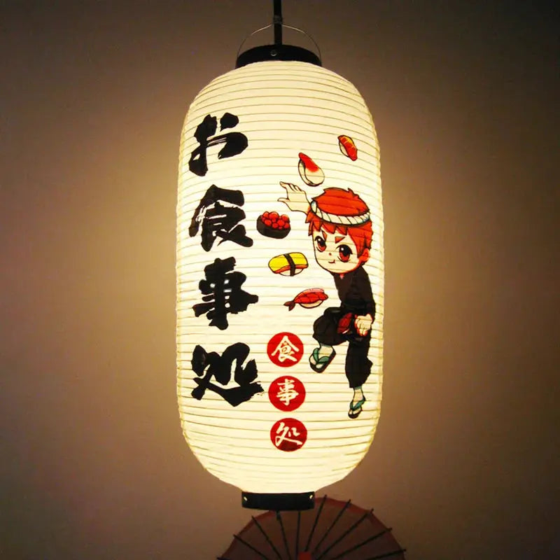 Lanterne japonaise décoration ramen shop