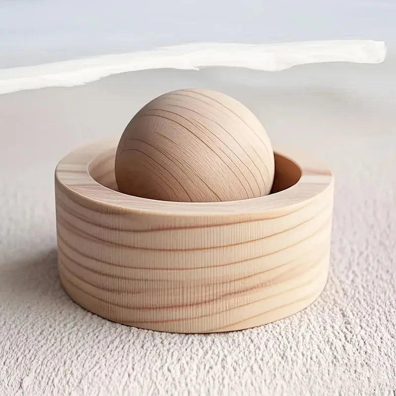 Mini diffuseur bois naturel méditation, aromathérapie passive sans entretien ni connexion