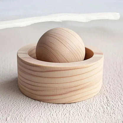 Mini diffuseur bois naturel méditation, aromathérapie passive sans entretien ni connexion