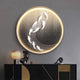 Panneau Mural Japonais LED – Cercle Zen Lumineux