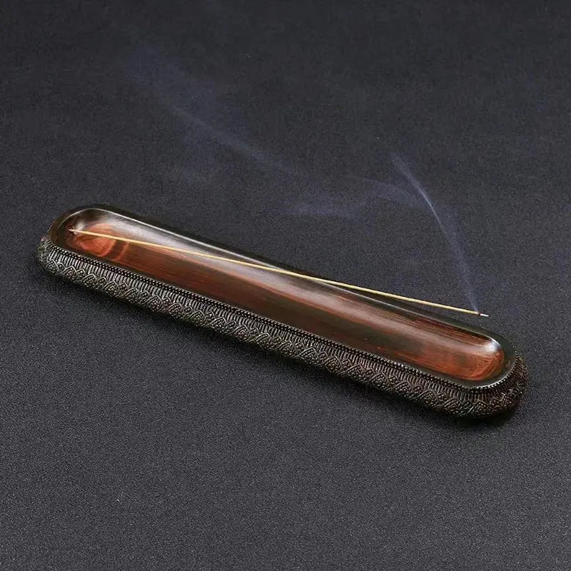 Porte-encens pour bâtons, style rétro moderne