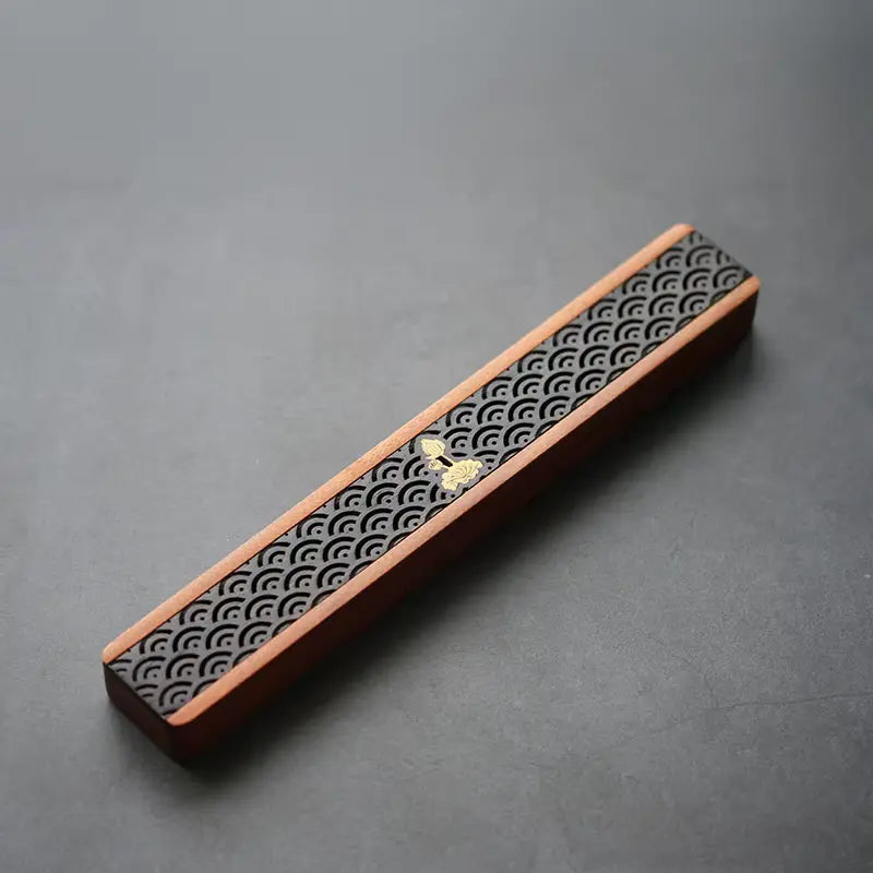 porte encens bois massif antique arc