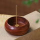 Porte-Bâtons Encens Bol Bois de Rose – 4 Trous