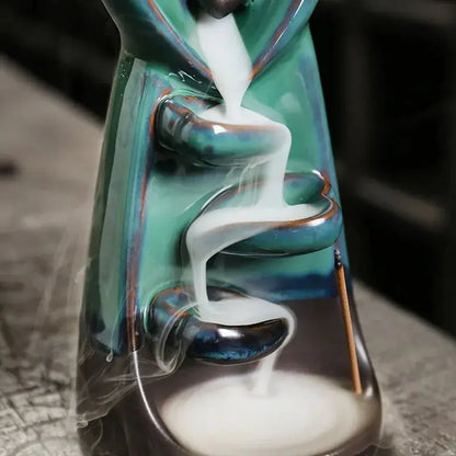 Élégant porte-encens en céramique pour une décoration zen