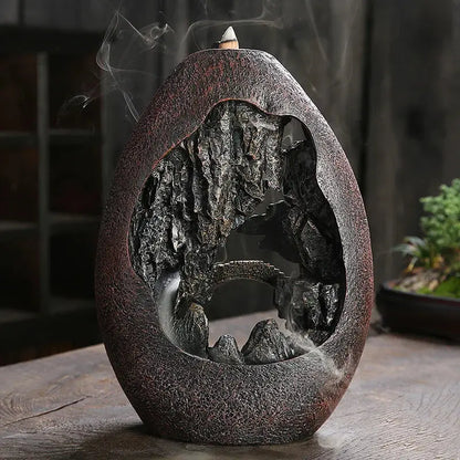 Porte-encens conçu pour la méditation et la relaxation profonde