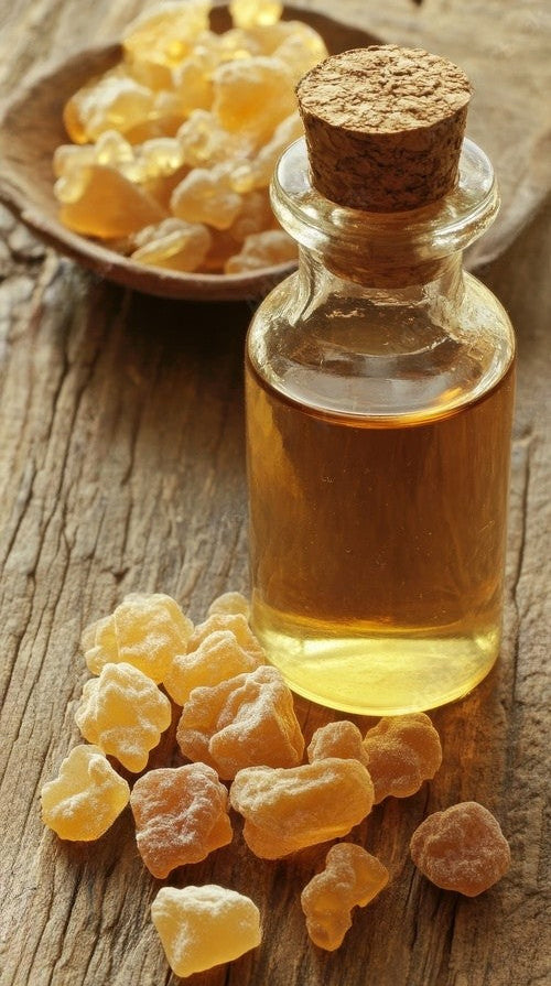 Resine d'encens utilisée pour la relaxation et l’aromathérapie