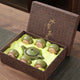 Coffret Service à Thé Kung Fu – Théière & 6 Tasses Céramique Craquelée