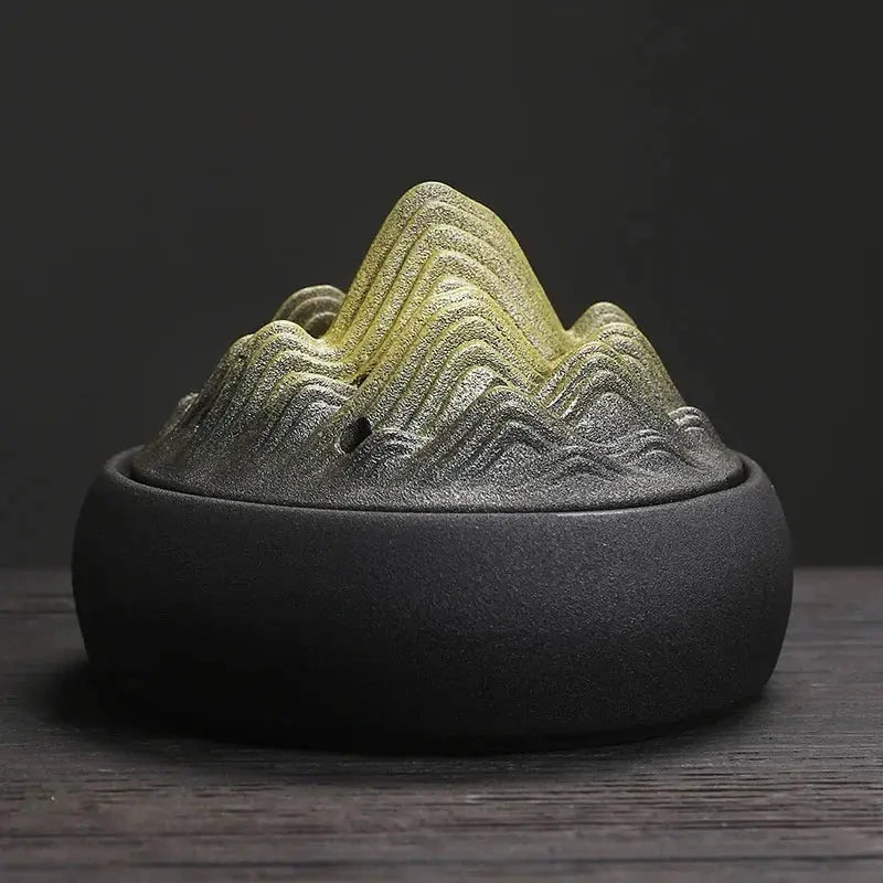 Support d’encens zen en céramique apaisante